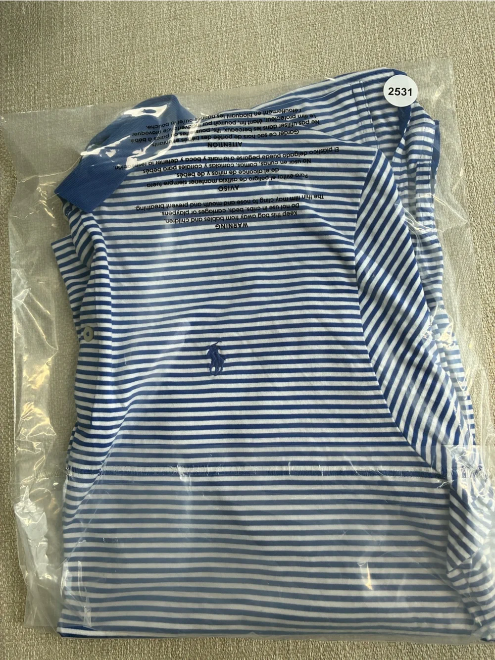 Vintage Ralph Lauren Polo Men’s XL Polo Golf 100% Pima Cotton